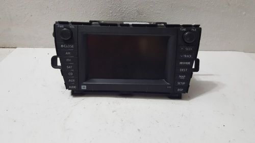 2010 toyota prius navigation gps system oem 86120-47390