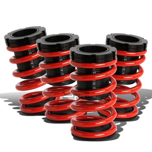 For 01-05 civic em2 es adjustable scaled coilover red coil springs 1-3&#034; drop