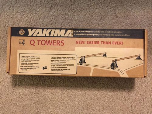 Yakima roof rack mounting kit - q towers, set of 4, #00124