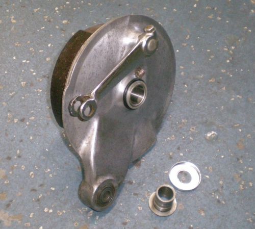 1973 yamaha mx360 rear wheel brake hub yamaha mx 360 rear brake shoe brake plate