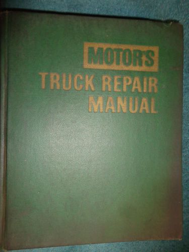 1960-1969 chevy ford ih dodge &amp; more motor&#039;s truck shop manual