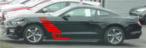 Ford mustang &#034;boss&#034; style gt vinyl stripe decal kit- choice of colors