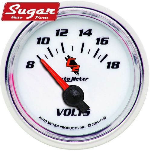 Auto meter 7192 c2; electric voltmeter