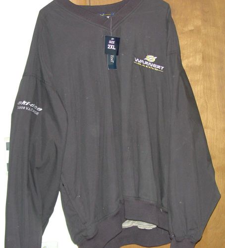 Ski-doo warnert racing pullover windbreaker jacket xxl 2xl new w/tags