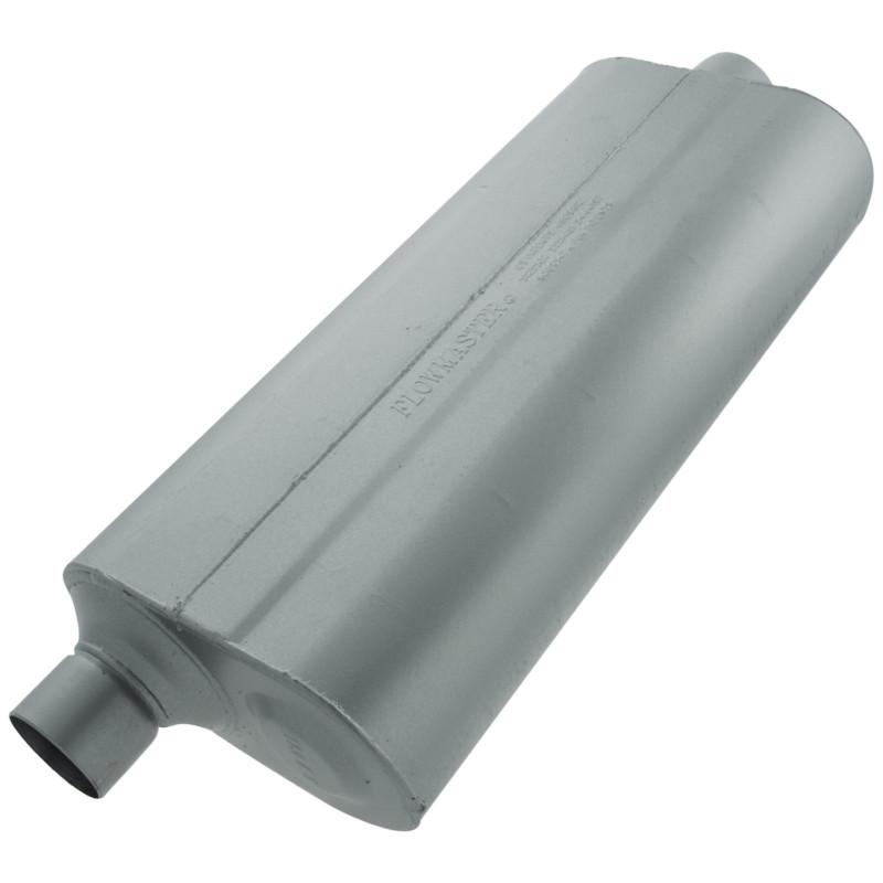 Flowmaster 70 series muffler - 2.50 offset in / 2.50 center out - mild sound