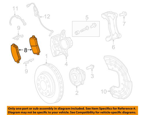 Dodge chrysler oem 13-15 dart brake-front pads 68245323ab