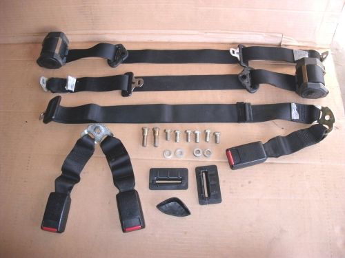 Bmw e30 complete oem rear seat belt set from 1985 325e 4-door