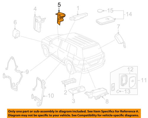 Toyota oem alarm system-computer bracket 8599960140