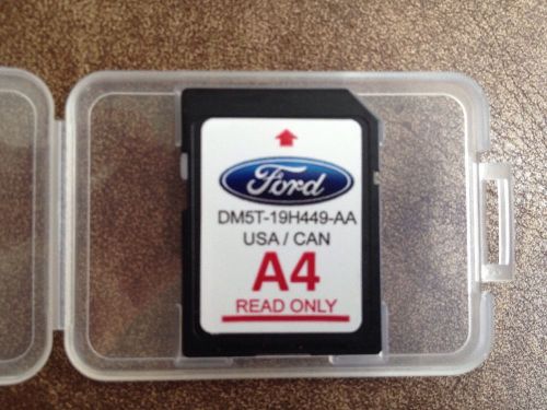 Ford sync navigation sd card map version a4 dm5t-19h449-aa