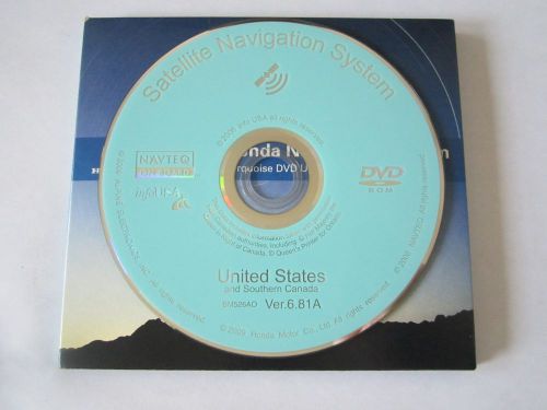 Honda 6.81a update 2009 2010 2011 fit insight element ex se navigation dvd map