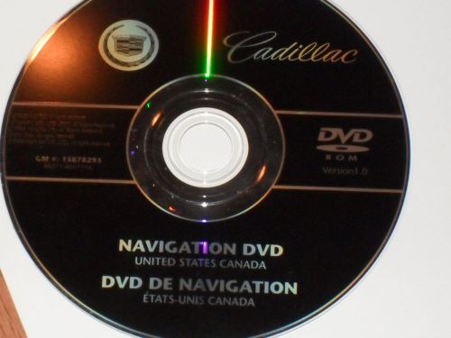 2007 2008 2009 cadillac escalade navigation disc dvd cd 15878293 disk map