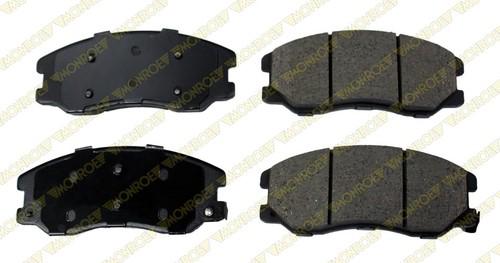 Monroe gx1264 brake pad or shoe, front-monroe prosolution ceramic brake pad