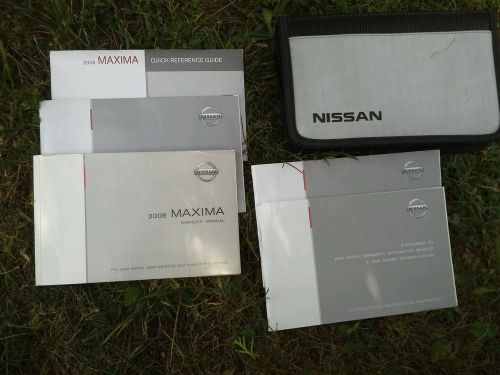 2008 nissan maxima owner manual