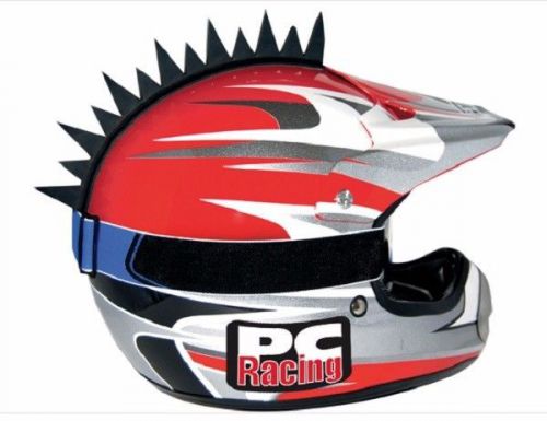 Pc racing mohawk mx motocross atv utv helmet *accessory only* jagged -last ones!