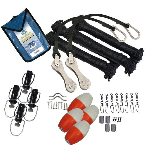 Taco premium double rigging kit f/2-rigs on 2-poles -rk-0002pb