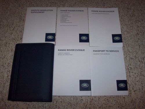 2015 land rover range rover evoque owner manual prestige dynamic autobiography