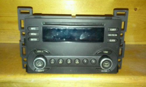 Chevy malibu am/fm cd player radio 2007