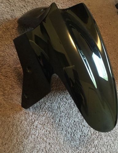 Kawasaki ninja front fender gloss black oem 2008-2012