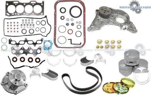 95-98 toyota paseo tercel 1.5l 5efe engine master rebuild engine kit brand new