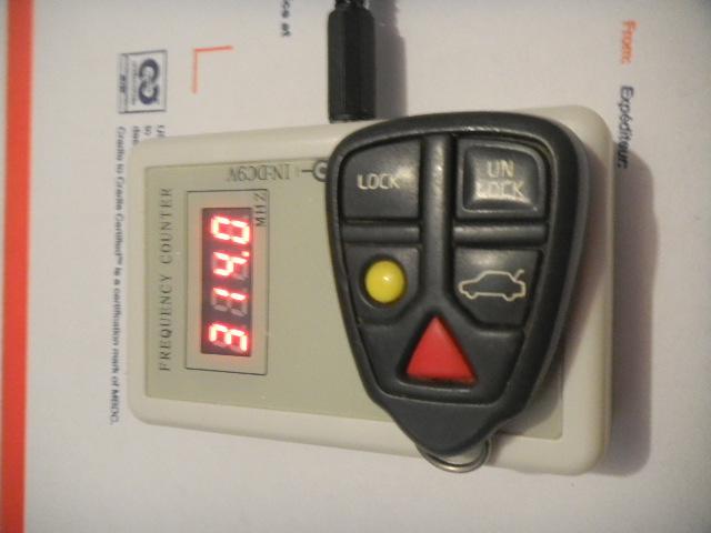 1999-2003 volvo oem smart key fob keyless  fcc id: hyq12aaa / 9459368