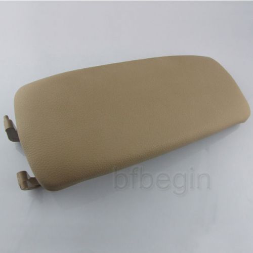 Beige center arm rest console armrest cover lid for audi a6 s4 allroad 00-06