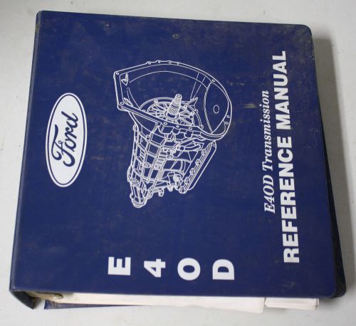 Ford reference manual e40d transmission