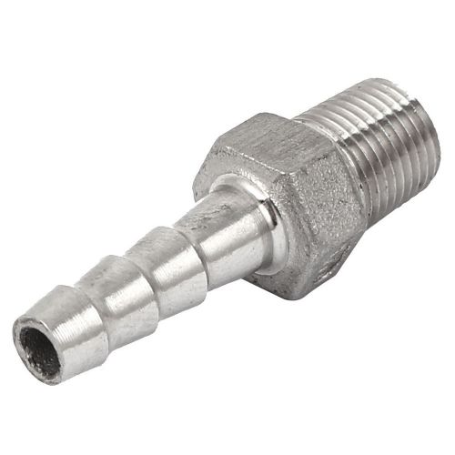 1/8bsp male thread to 6mm hose barb straight quick fitting adapter coupler