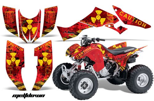 Honda trx300ex atv graphic kit decal stickers 300ex quad parts 07-12 - meltdown