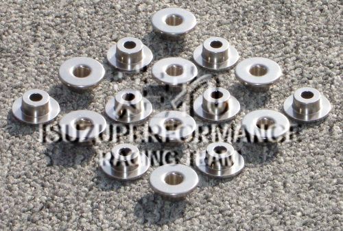 Titanium valve spring retainers lotus elan m100 isuzu impulse geo storm dohc 4x