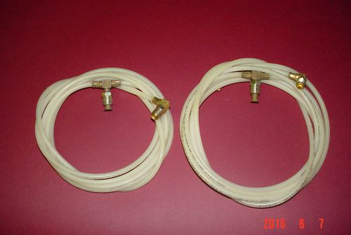 1962-1964 corvair convertible top hydraulic hose line new set of 2