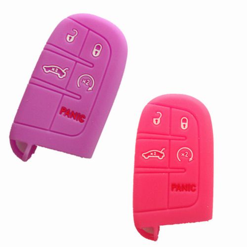 2pcs protective fob skin key cover sleeve jacket protector keyless fob remote