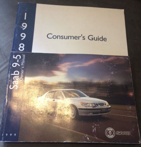 1999 saab 9-5 owners  manual oem + consumer guide