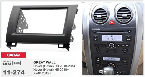 Carav 11-274 2din car radio dash kit panel great wall hover h3, hover h5; x240