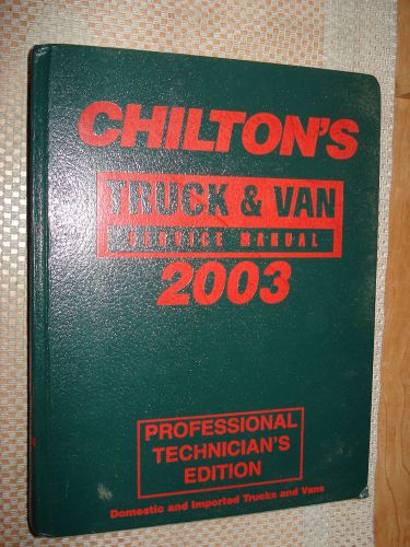 2003 truck service manual shop book chevy ford dodge gmc ram silverado f150 t100