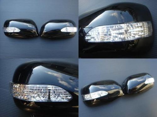 05-07 lexus gs350 gs430 gs450h replacement black led door mirror pair jdm