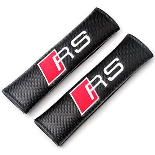 New audi s rs car seat belt cover pads shoulder cushion free shipping 2pcs