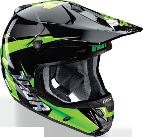 Thor, 0110-4285, s6 verge rebound helmet, small, green