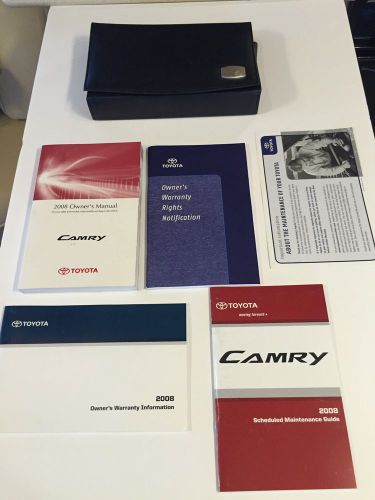 2008 toyota camry owners manual