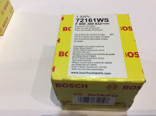 Bosch 72161ws premium oil filter toyota ford mazda