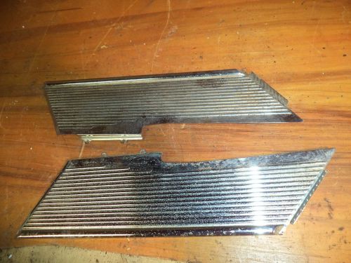 1959  59 ford galaxie 500 2 door sedan left &amp; right interior sail panels trim