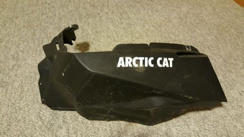 2012 12 arctic cat m8  hcr left side belly pan skid plate (xf/800)