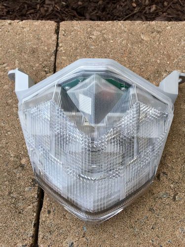 2011 kawasaki ninja zx6r zx 6 r 09-12 tail light lamp lens bulbs housing oem