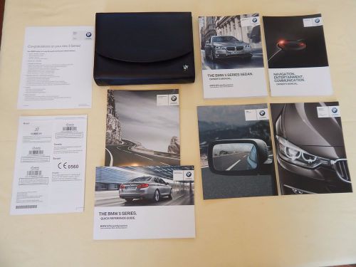 2014  bmw 5 series &amp; navigation system owners manual