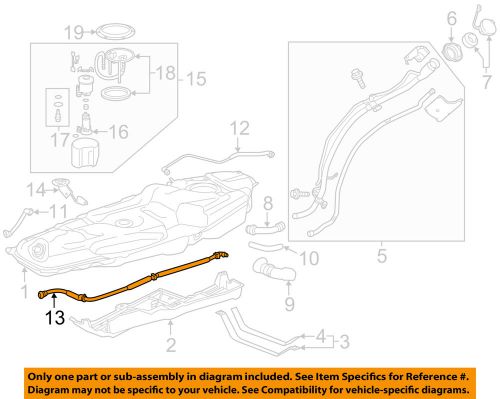 Toyota oem 13-16 rav4 2.5l-l4 fuel system-vent hose 774040r040