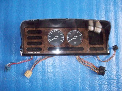 Jaguar xj6 speedometer instrument cluster dbc4357 digital / analogue