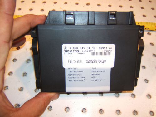 Mercedes w202/w210 siemens auto transmission controller 1 computer, a0265458432