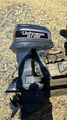 Twin johnson outboard motor 100 hp 1990