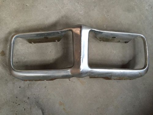 Original 1969 firebird front bumper