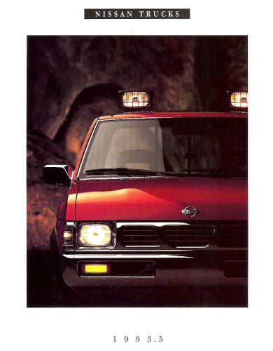 1993 nissan pickup truck brochure -se-v6-king cab-4x4-nissan pickup truck