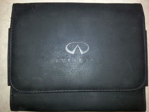 Infiniti oem glovebox car manual wallet